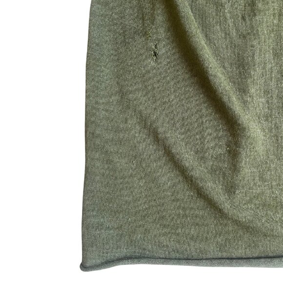 cache khaki flowy beaded scoop neck tank top size medium - Picture 7 of 8